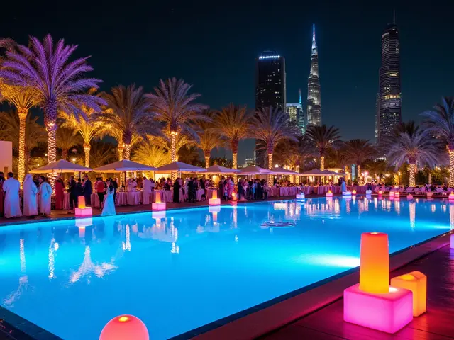 Pool Party Lighting Ideas to Transform Night Events in Dubai