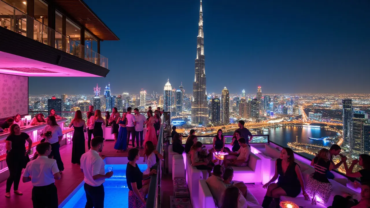 Dubai Rooftop Bars: Best Spots for People Watching & Skyline Views