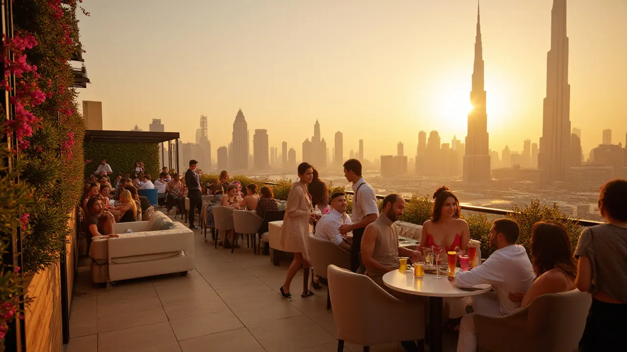 Dubai Rooftop Bars Promoting Sustainability & Zero Waste