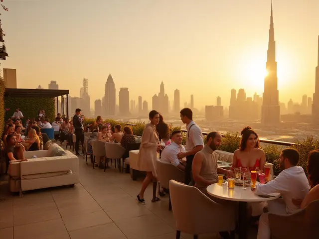 Dubai Rooftop Bars Promoting Sustainability & Zero Waste