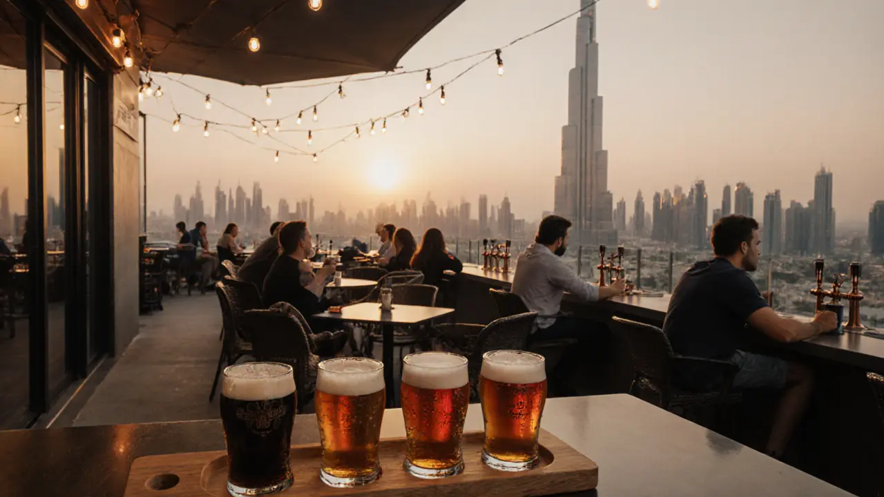 Dubai’s Best Rooftop Bars for Craft Beer Enthusiasts