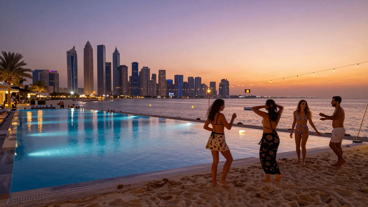 Beach Clubs Light Up Dubai Coast: Where Nightlife Meets the Sea
